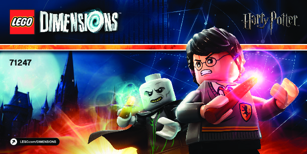 Instrucciones de Construcción - LEGO - DIMENSIONS - 71247 - Team Pack Harry Potter™: Page 1