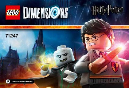 Instrucciones de Construcción - LEGO - DIMENSIONS - 71247 - Team Pack Harry Potter™: Page 1