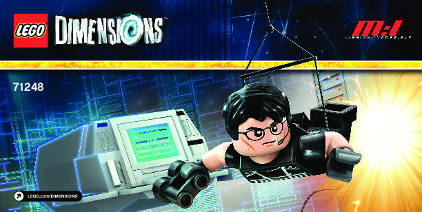 Instrucciones de Construcción - LEGO - DIMENSIONS - 71248 - Level Pack Mission: Impossible™: Page 1