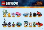 Instrucciones de Construcción - LEGO - 71287 - Teen Titans Go!™ Fun Pack: Page 9