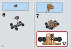 Instrucciones de Construcción - LEGO - BIONICLE - 71303 - Ikir: criatura del fuego: Page 8