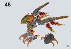 Instrucciones de Construcción - LEGO - BIONICLE - 71303 - Ikir: criatura del fuego: Page 33