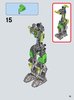 Instrucciones de Construcción - LEGO - BIONICLE - 71305 - Lewa: convocador de la jungla: Page 15