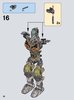 Instrucciones de Construcción - LEGO - BIONICLE - 71306 - Pohatu: convocador de la piedra: Page 16