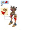 Instrucciones de Construcción - LEGO - BIONICLE - 71306 - Pohatu: convocador de la piedra: Page 25