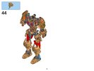 Instrucciones de Construcción - LEGO - BIONICLE - 71306 - Pohatu: convocador de la piedra: Page 31