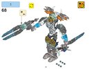 Instrucciones de Construcción - LEGO - BIONICLE - 71311 - Kopaka y Melum: set Unity: Page 50