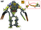 Instrucciones de Construcción - LEGO - BIONICLE - 71313 - Bestia de lava: Page 78