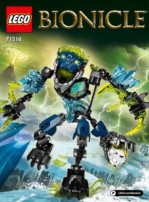 Instrucciones de Construcción - LEGO - BIONICLE - 71314 - Bestia de la tormenta: Page 1