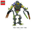 Instrucciones de Construcción - LEGO - BIONICLE - 71314 - Bestia de la tormenta: Page 1