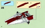 Instrucciones de Construcción - LEGO - Star Wars - 75003 - Caza estelar Ala-A: Page 32