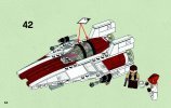 Instrucciones de Construcción - LEGO - Star Wars - 75003 - Caza estelar Ala-A: Page 54