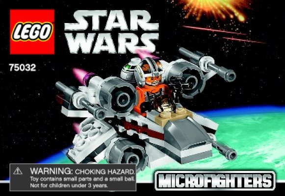 Instrucciones de Construcción - LEGO - Star Wars - 75032 - X-Wing Fighter™: Page 1