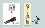 Instrucciones de Construcción - LEGO - Star Wars - 75039 - V-wing Starfighter™: Page 4