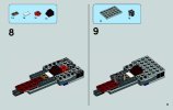 Instrucciones de Construcción - LEGO - Star Wars - 75039 - V-wing Starfighter™: Page 11