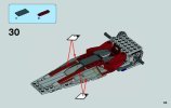 Instrucciones de Construcción - LEGO - Star Wars - 75039 - V-wing Starfighter™: Page 33