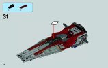 Instrucciones de Construcción - LEGO - Star Wars - 75039 - V-wing Starfighter™: Page 34