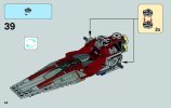 Instrucciones de Construcción - LEGO - Star Wars - 75039 - V-wing Starfighter™: Page 44