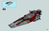 Instrucciones de Construcción - LEGO - Star Wars - 75039 - V-wing Starfighter™: Page 45