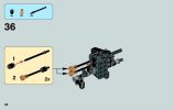 Instrucciones de Construcción - LEGO - Star Wars - 75040 - General Grievous' Wheel Bike™: Page 36