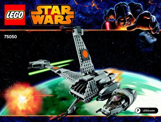 Instrucciones de Construcción - LEGO - Star Wars - 75050 - B-Wing™: Page 1