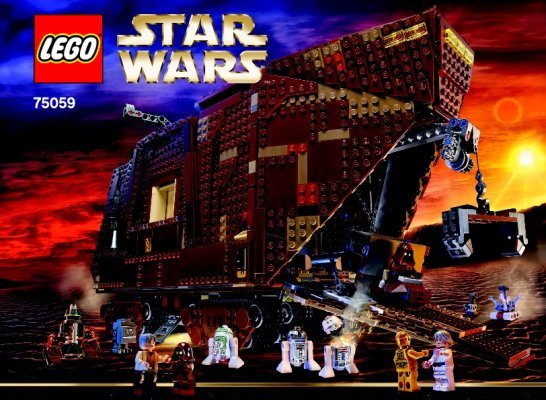 Instrucciones de Construcción - LEGO - Star Wars - 75059 - Sandcrawler™: Page 1