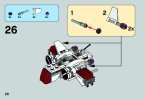 Instrucciones de Construcción - LEGO - Star Wars - 75072 - ARC-170 Starfighter™: Page 26