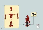 Instrucciones de Construcción - LEGO - Star Wars - 75077 - Homing Spider Droid™: Page 2