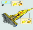 Instrucciones de Construcción - LEGO - Star Wars - 75092 - Naboo Starfighter™: Page 43