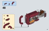 Instrucciones de Construcción - LEGO - Star Wars - 75099 - Rey’s Speeder™: Page 31