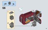 Instrucciones de Construcción - LEGO - Star Wars - 75099 - Rey’s Speeder™: Page 37