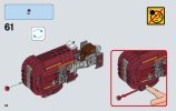 Instrucciones de Construcción - LEGO - Star Wars - 75099 - Rey’s Speeder™: Page 42