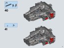 Instrucciones de Construcción - LEGO - Star Wars - 75104 - Nave de Combate de Kylo Ren™: Page 41