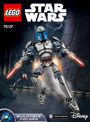 Instrucciones de Construcción - LEGO - Star Wars - 75107 - Jango Fett™: Page 1