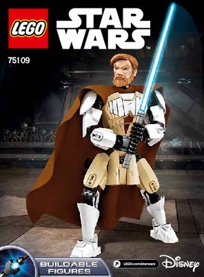 Instrucciones de Construcción - LEGO - Star Wars - 75109 - Obi-Wan Kenobi™: Page 1