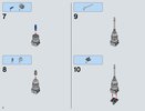 Instrucciones de Construcción - LEGO - Star Wars - 75149 - Resistance X-Wing Fighter™: Page 6