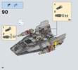 Instrucciones de Construcción - LEGO - Star Wars - 75150 - TIE Advanced de Vader vs. A-Wing Starfighter: Page 46