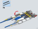 Instrucciones de Construcción - LEGO - Star Wars - 75155 - Rebel U-Wing Fighter™: Page 49