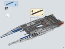 Instrucciones de Construcción - LEGO - Star Wars - 75155 - Rebel U-Wing Fighter™: Page 57