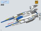 Instrucciones de Construcción - LEGO - Star Wars - 75155 - Rebel U-Wing Fighter™: Page 110