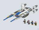 Instrucciones de Construcción - LEGO - Star Wars - 75155 - Rebel U-Wing Fighter™: Page 113