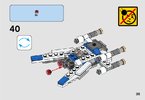 Instrucciones de Construcción - LEGO - Star Wars - 75160 - Microfighter U-Wing™: Page 35