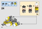 Instrucciones de Construcción - LEGO - Star Wars - 75162 - Microfighter Y-Wing™: Page 22