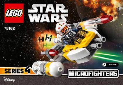 Instrucciones de Construcción - LEGO - Star Wars - 75162 - Microfighter Y-Wing™: Page 1