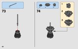 Instrucciones de Construcción - LEGO - Star Wars - 75183 - Transformación de Darth Vader™: Page 62