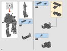 Instrucciones de Construcción - LEGO - 75189 - First Order Heavy Assault Walker™: Page 86