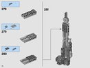 Instrucciones de Construcción - LEGO - 75189 - First Order Heavy Assault Walker™: Page 118