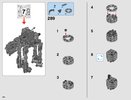 Instrucciones de Construcción - LEGO - 75189 - First Order Heavy Assault Walker™: Page 124