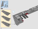 Instrucciones de Construcción - LEGO - 75190 - First Order Star Destroyer™: Page 222