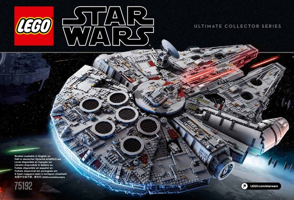 Instrucciones de Construcción - LEGO - 75192 - Millennium Falcon™: Page 1